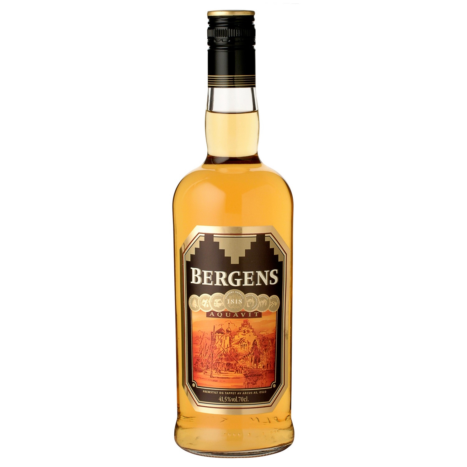 Bergens aquavit 1818 41,5% 70cl