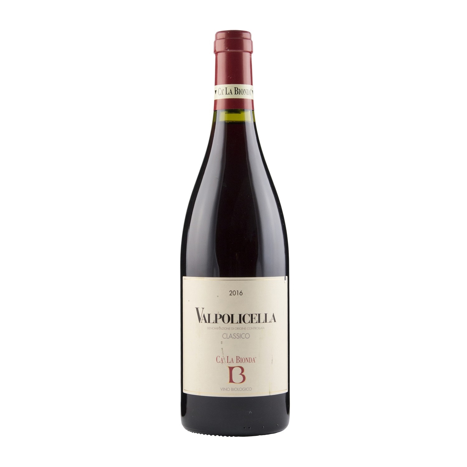 Ca la bionda valpolicella classico 12,5% 75cl