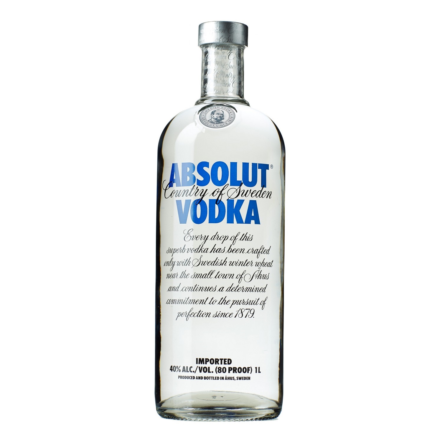 Absolut vodka  40%  1l