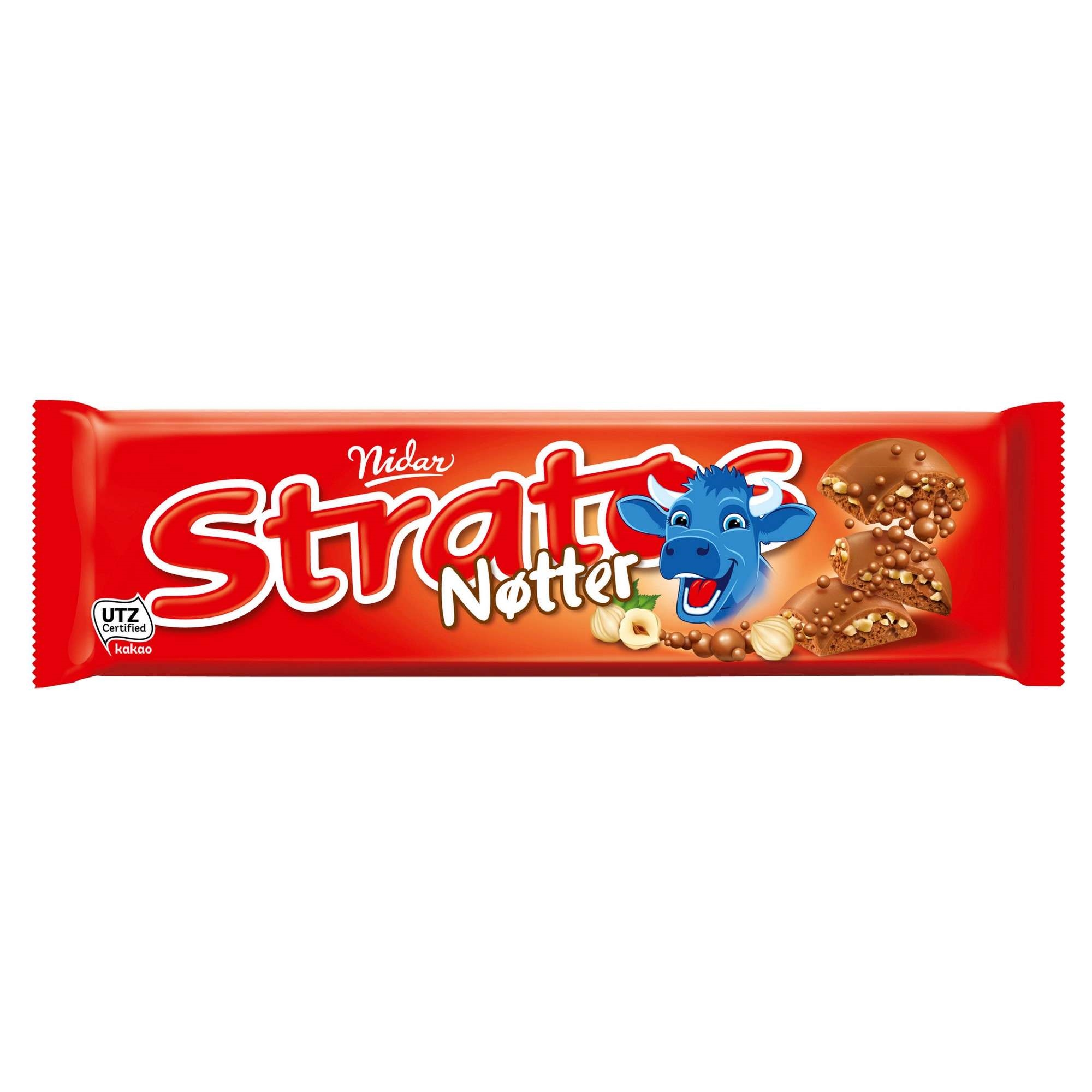 Stratos storplate nøtt 155g
