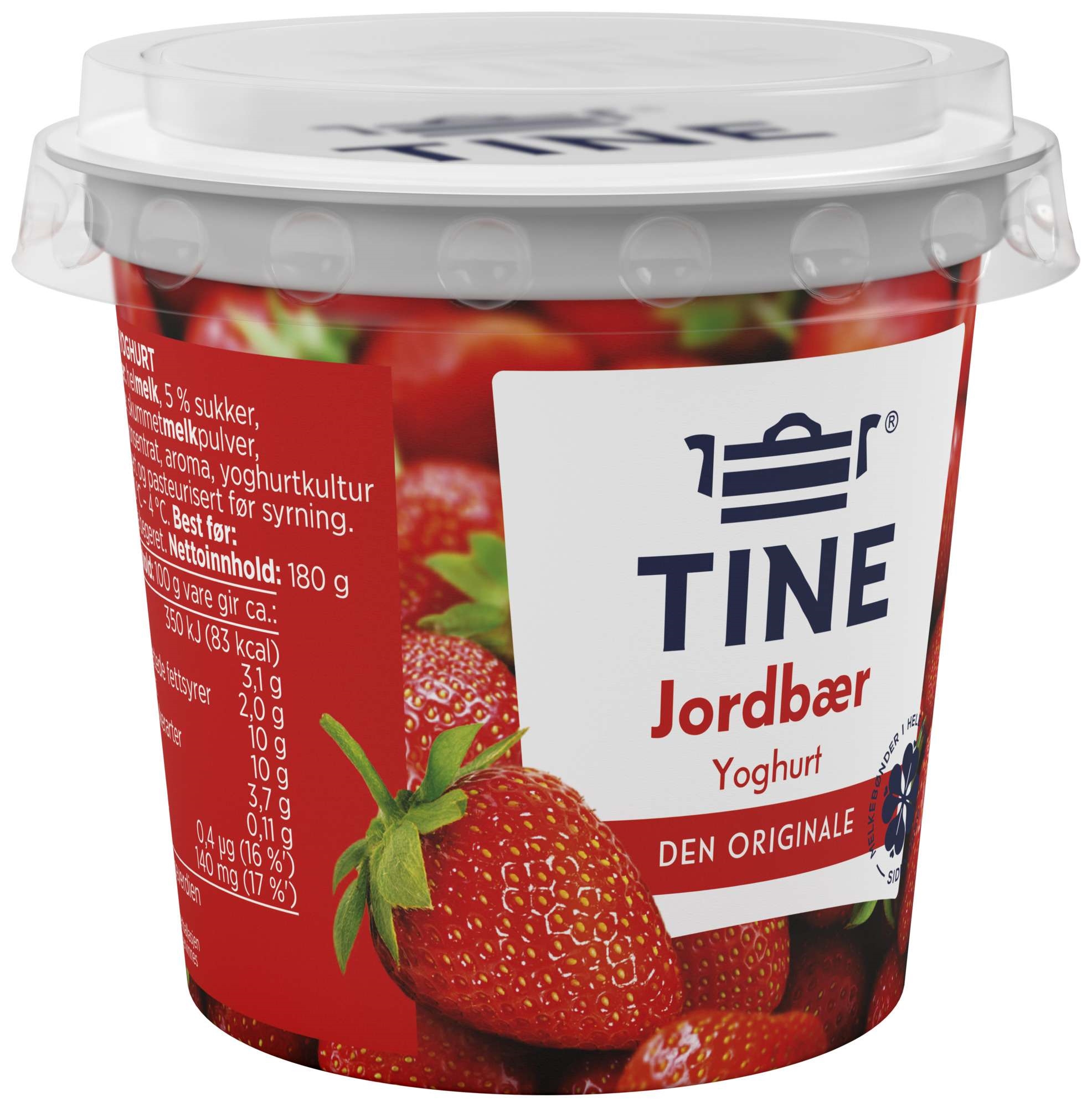 Yoghurt alltid jordbær  180g