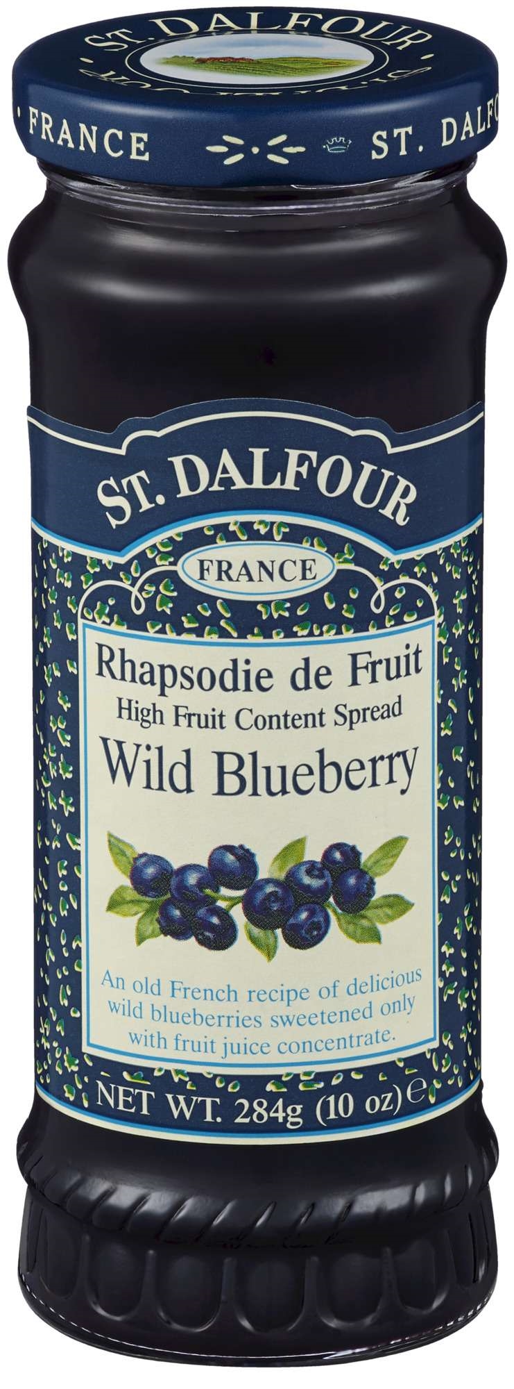 Blåbærsyltetøy stdalfour 284g