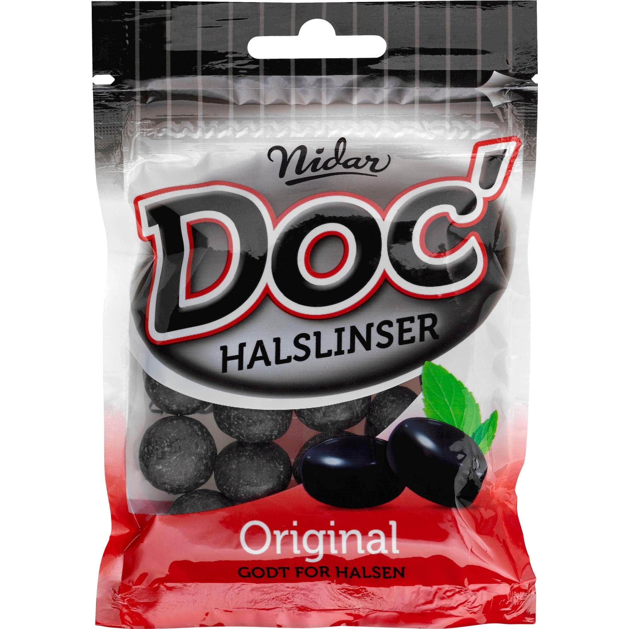 Doc halslinser orig. t 30x60g