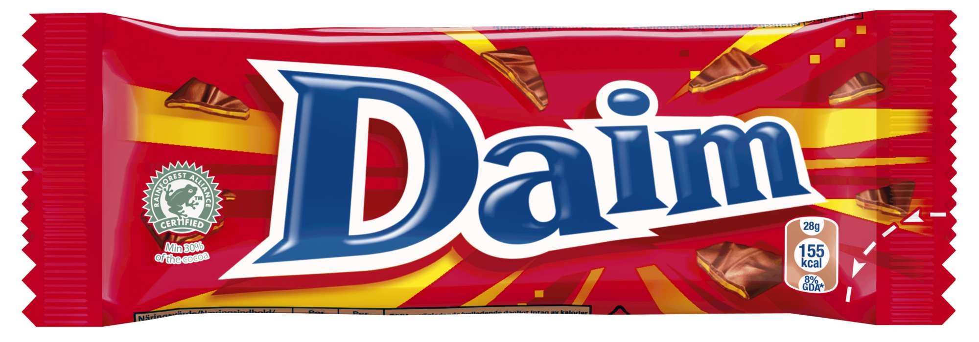 Daim singel           t 36x28g