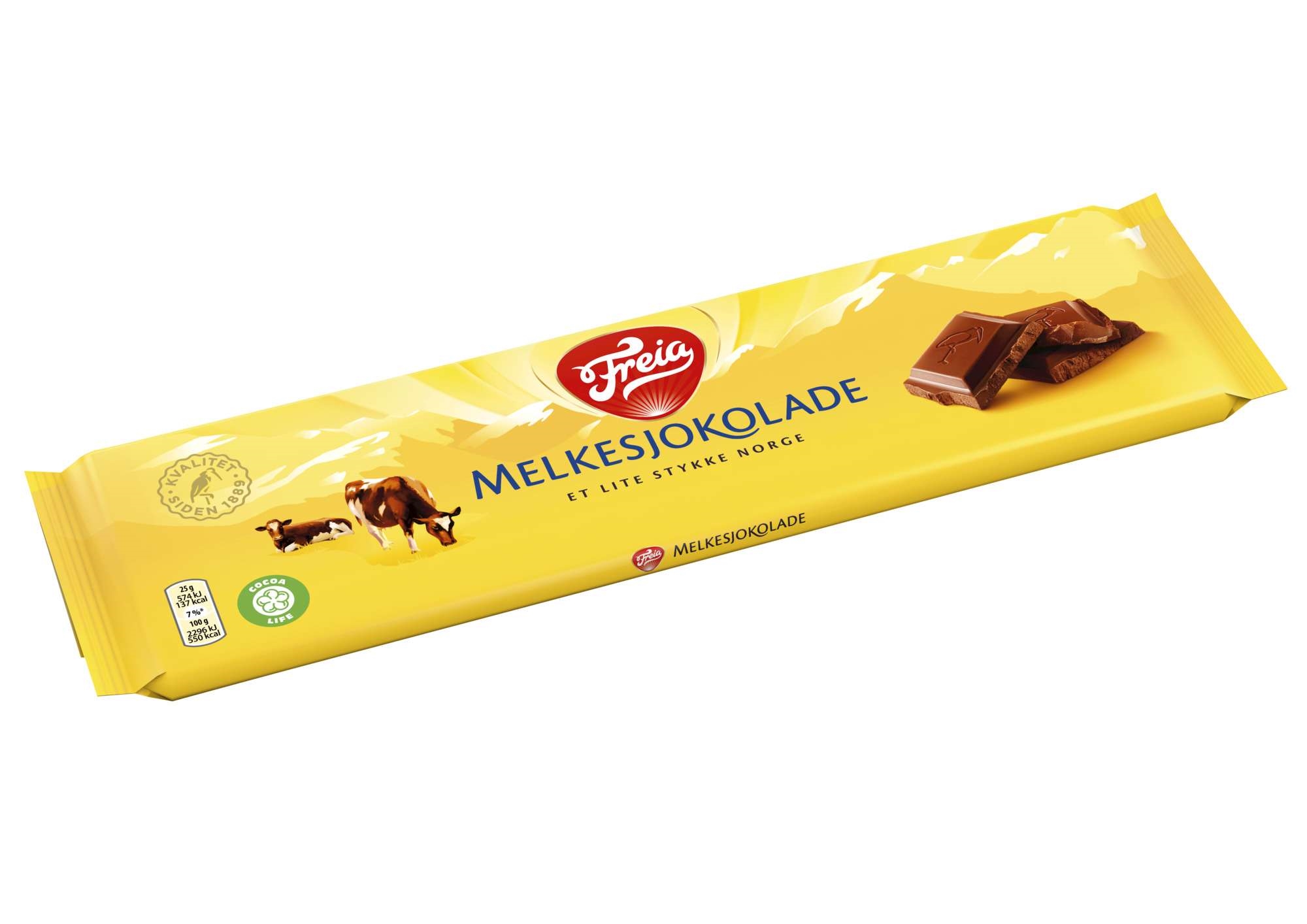 Melkesjokolade t 17x200g