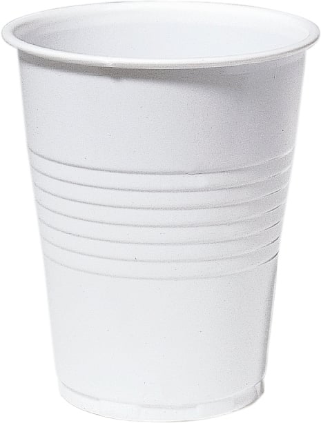 Plastbeger 21cl hvit 20x100stk