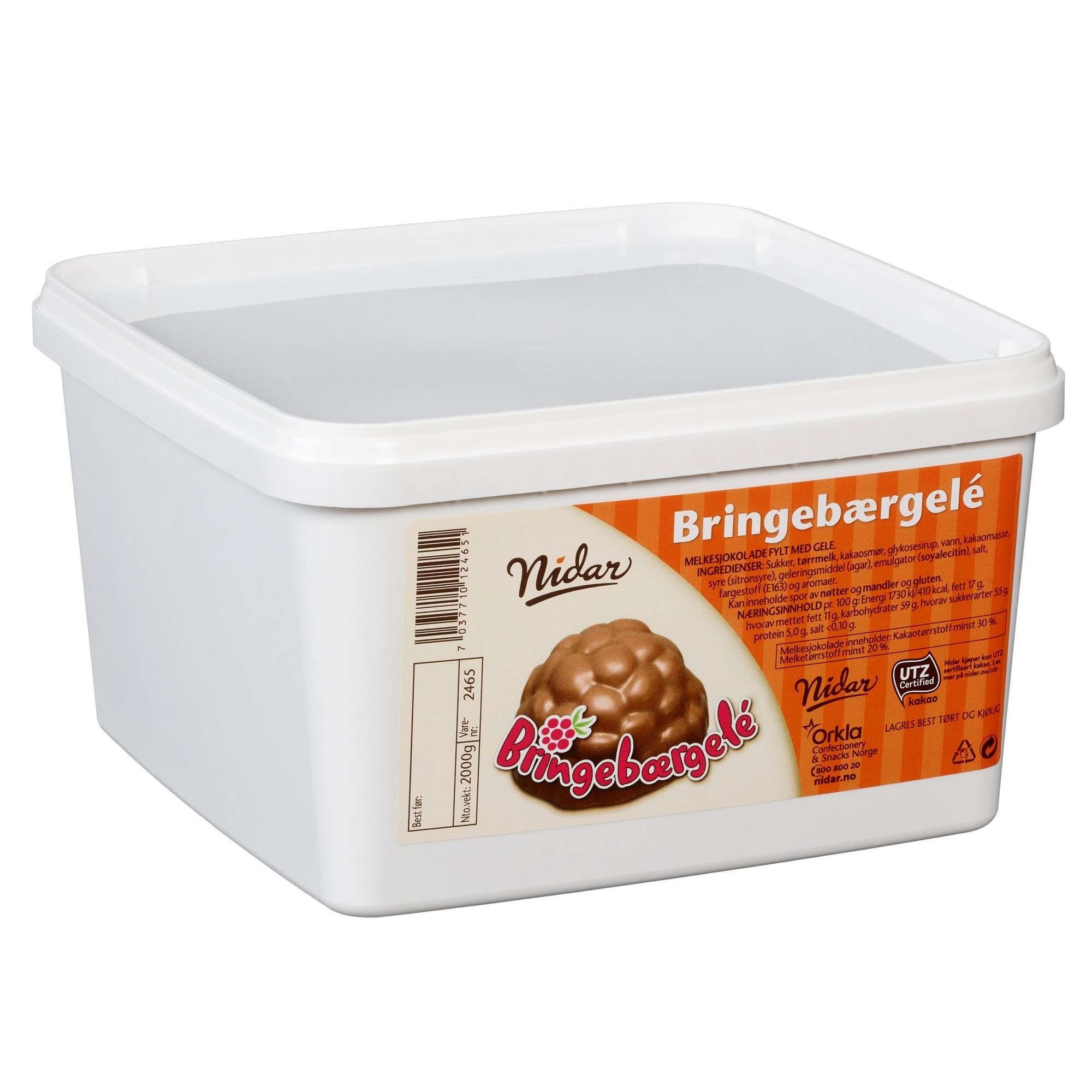 Bringebær løsvekt t 2kg