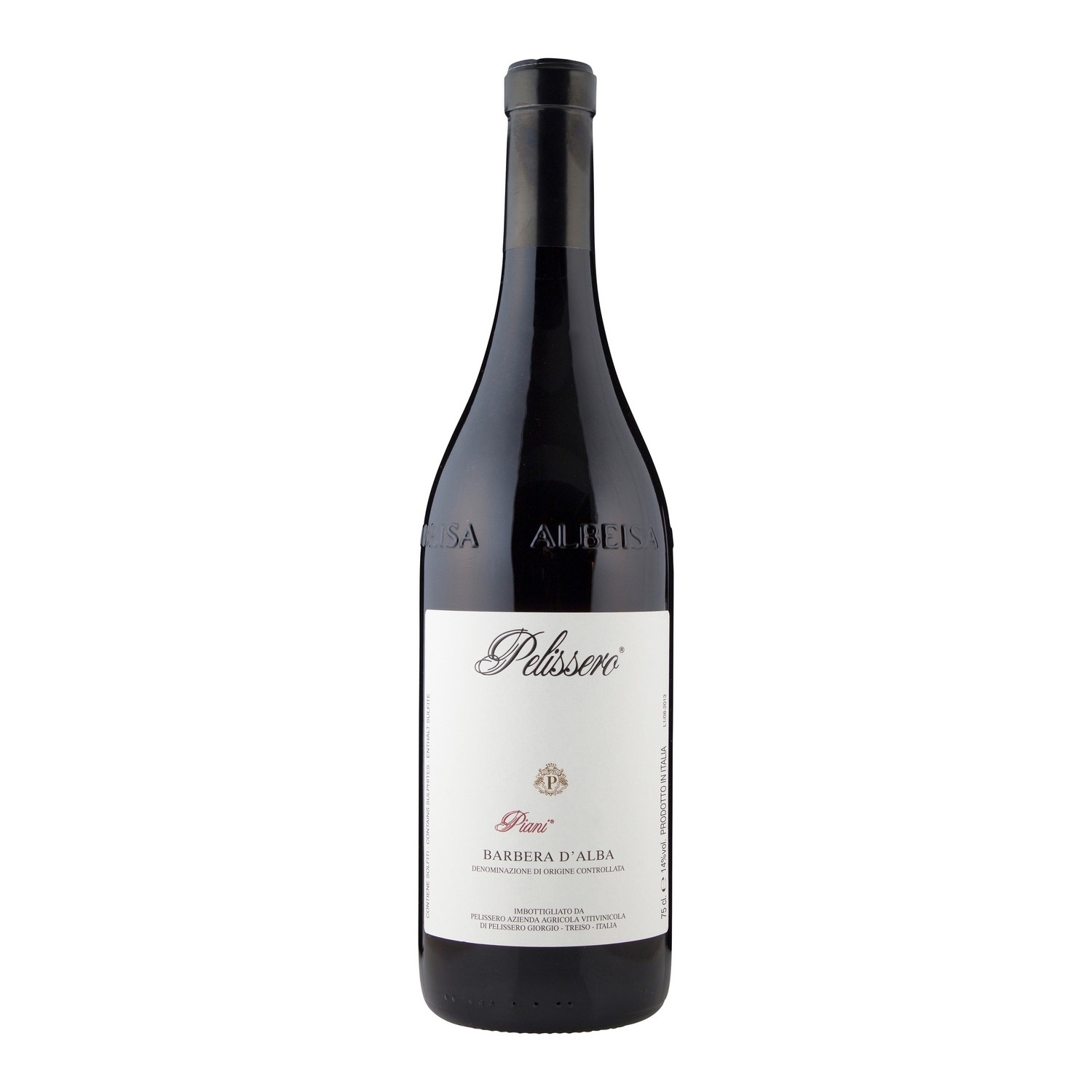 Pelissero barbera d alba piani mgn 15% 1,5l