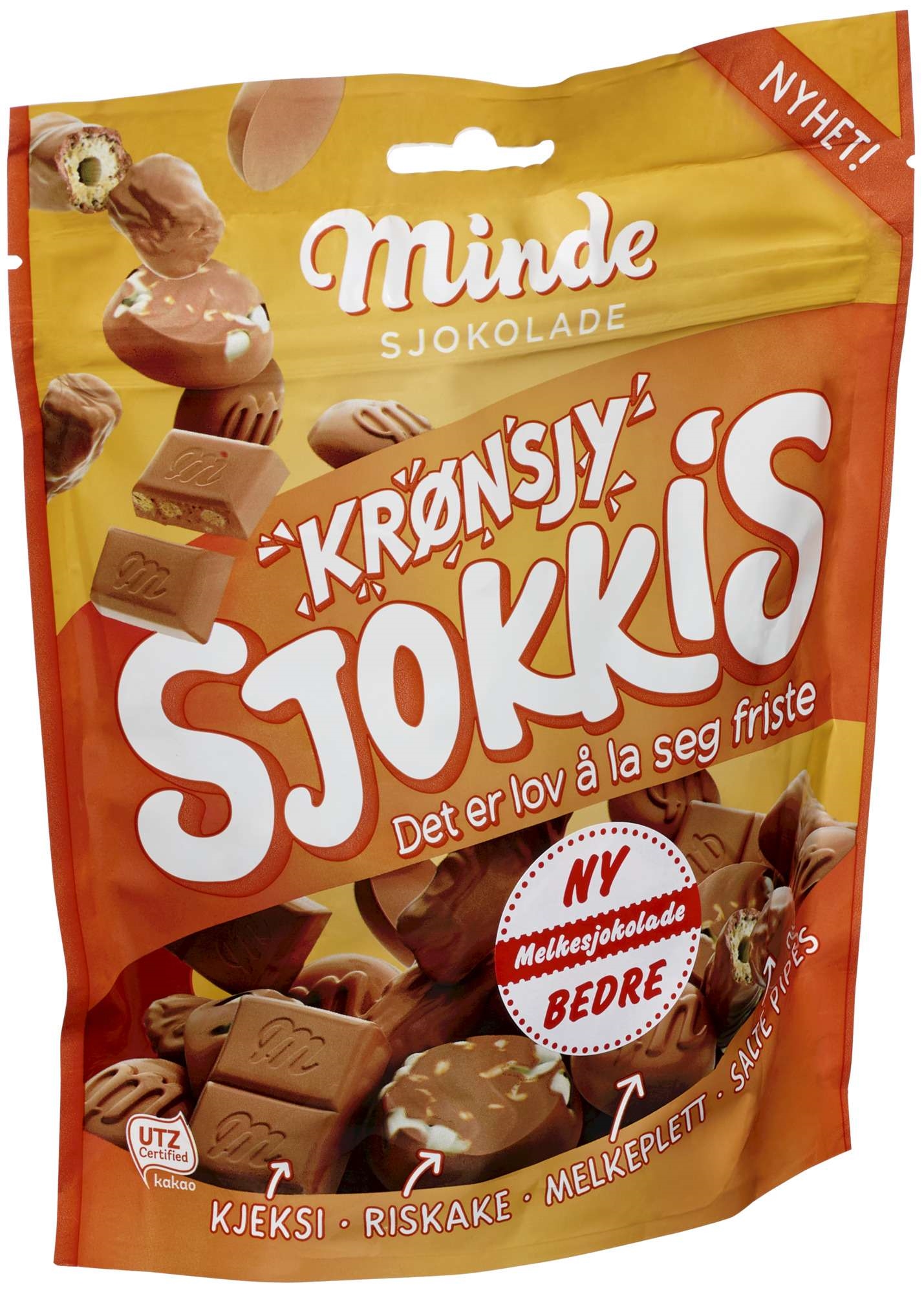 Krønsjy sjokkis 250g