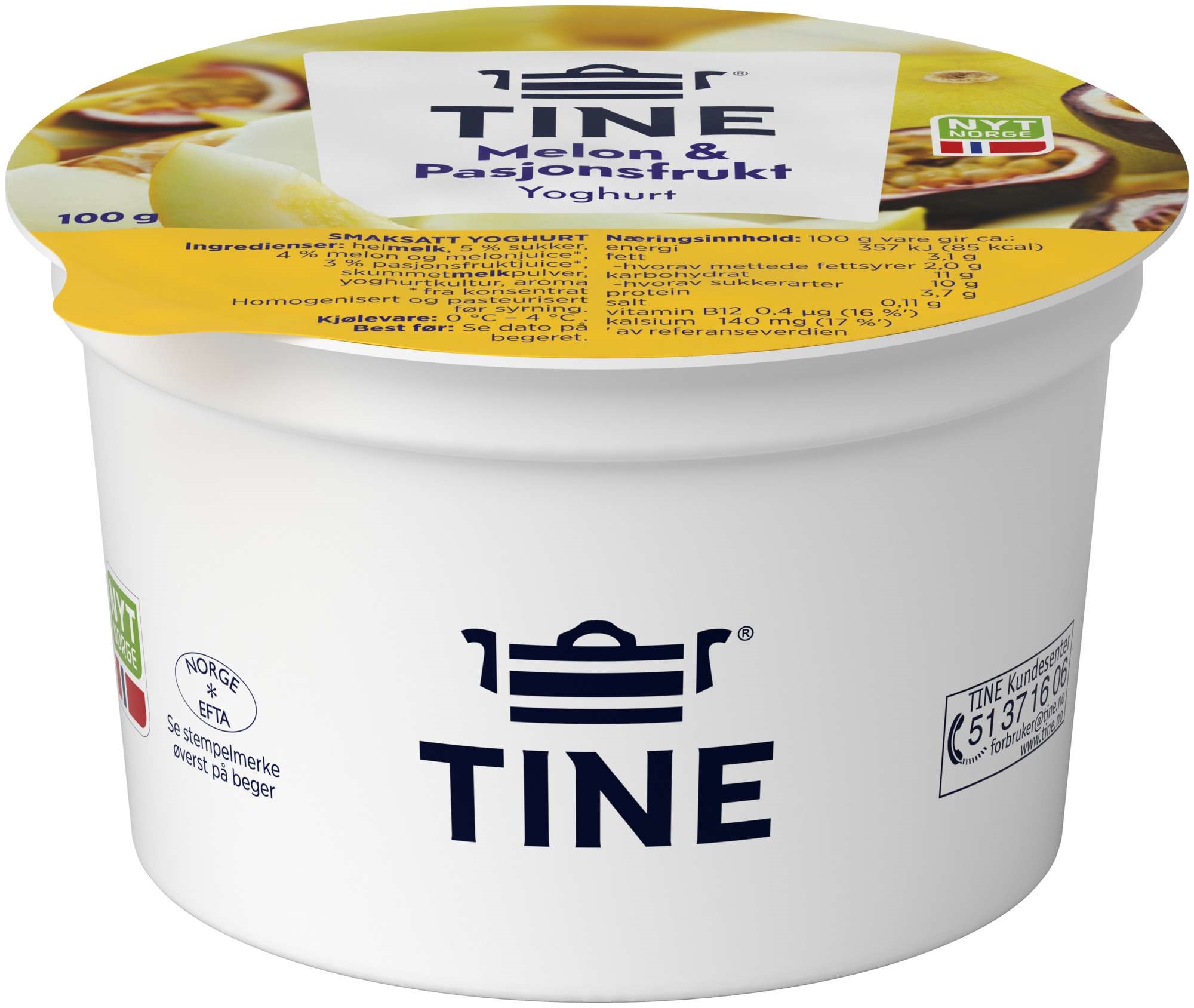 Yoghurt melon 100g