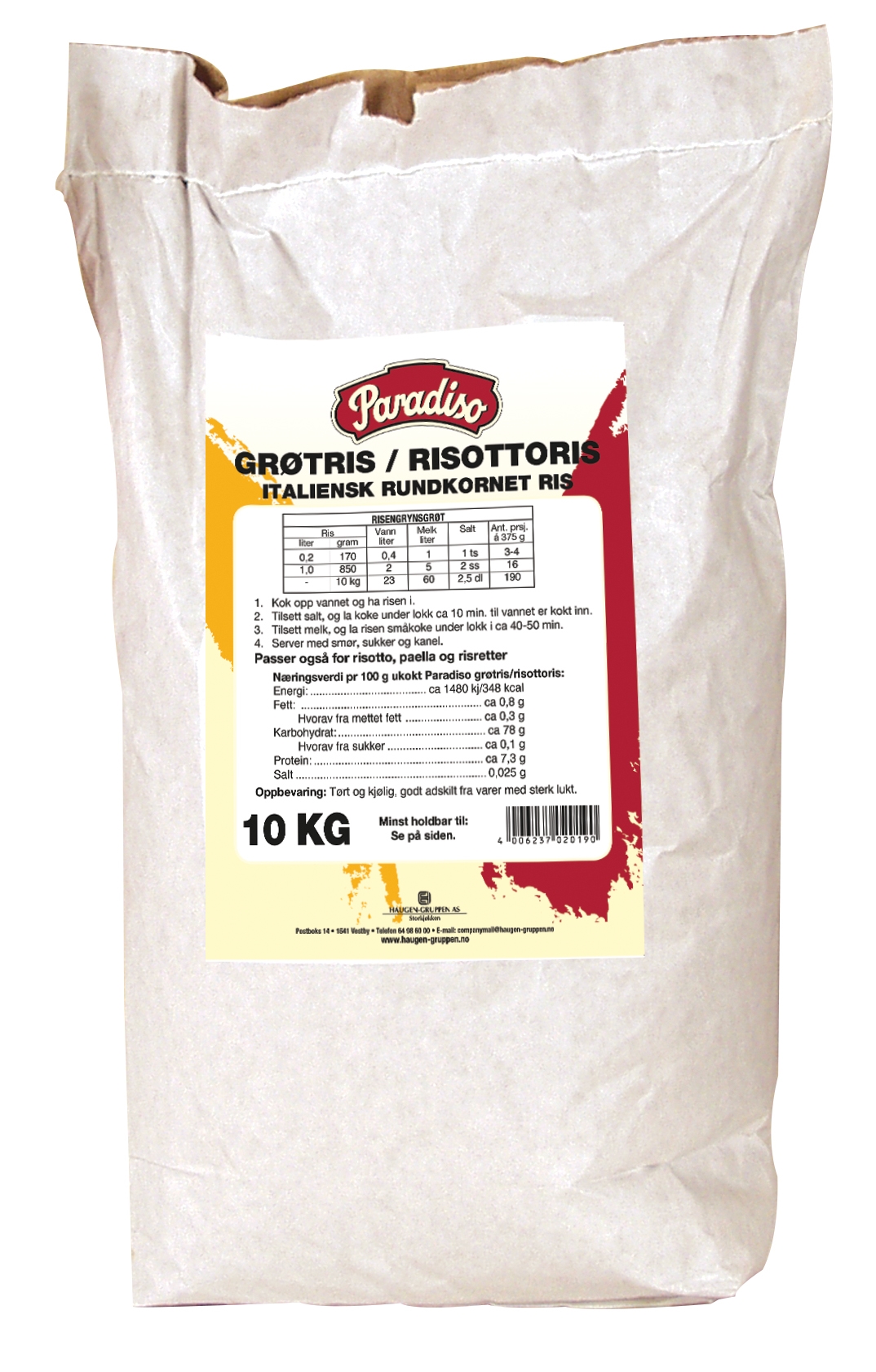 Porridge rice           10kg