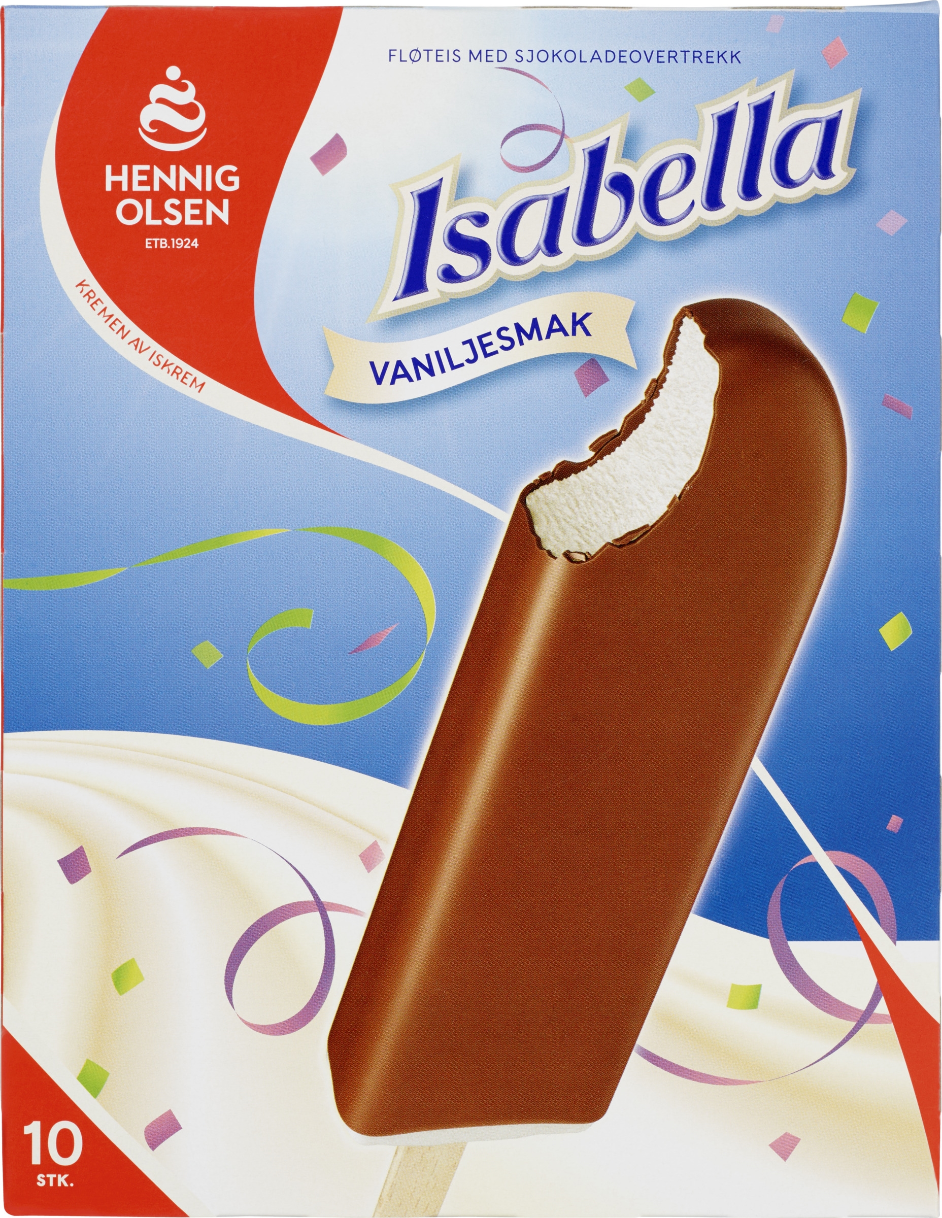 Economy pack isabella vanilla ice cream        600ml