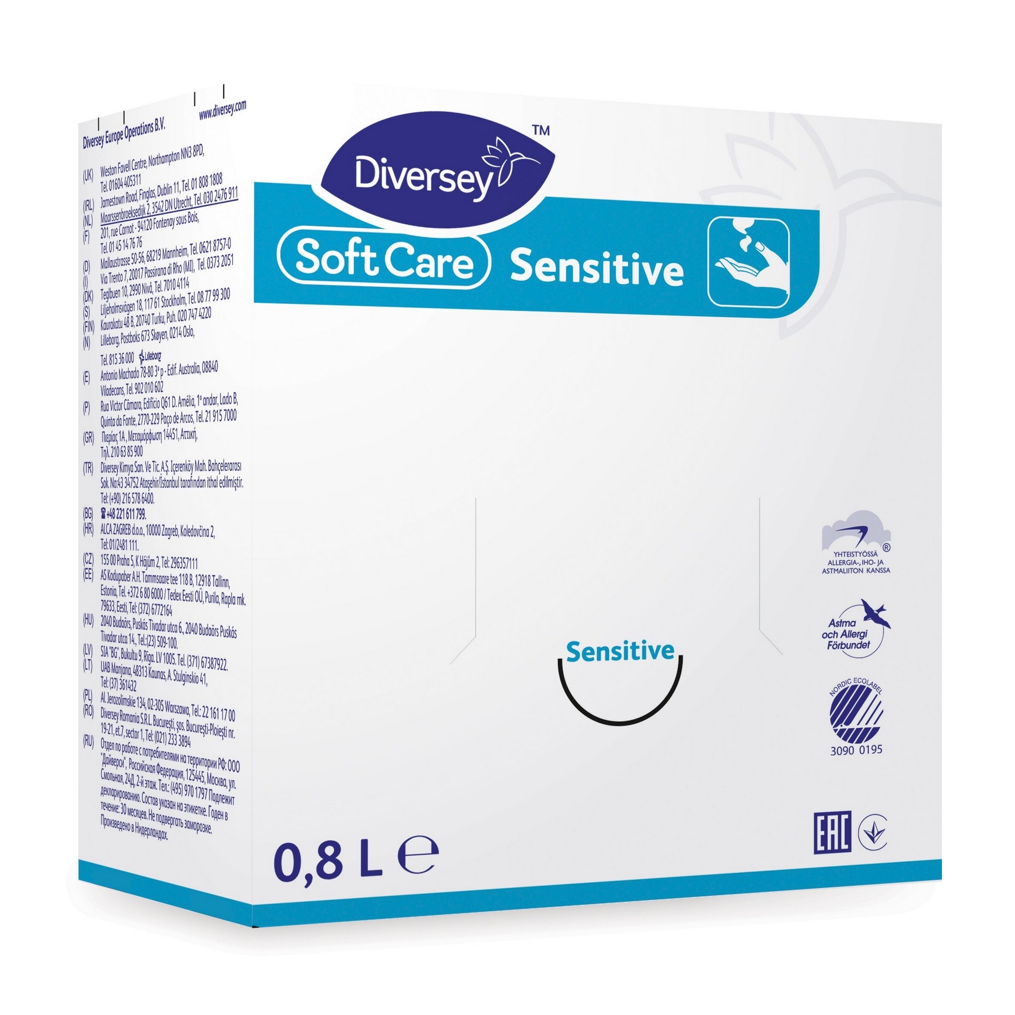 Soft care line sensitive   6x800ml