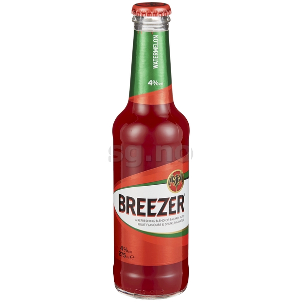 Bacardi breezer watermelon 4% 24x27,5cl