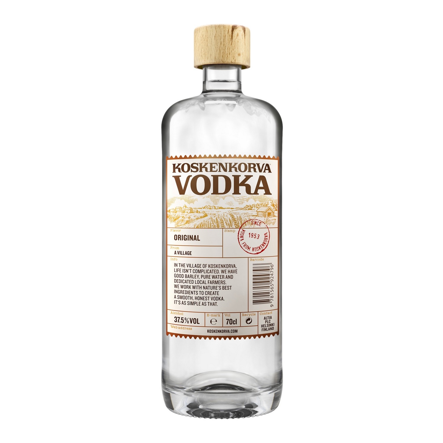 Koskenkorva   37,5%   70cl