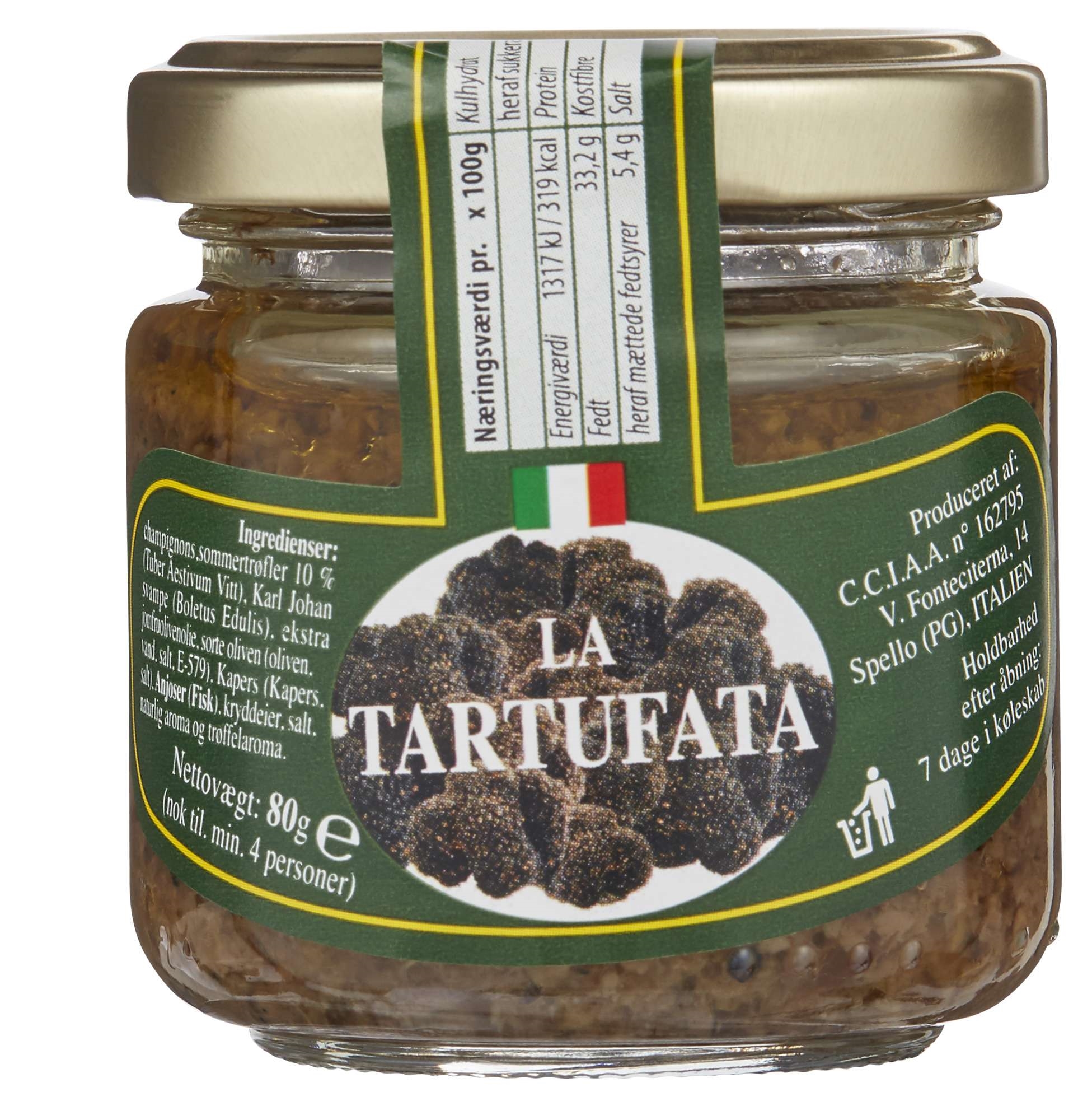 Trøffel-pure 10% 80g