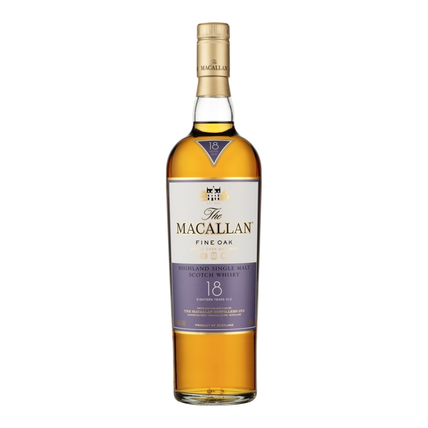 Macallan fine oak single malt 18 years old 43% 70cl