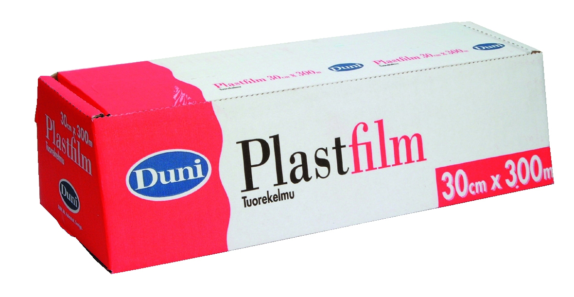 Clingfilm perf. transp. cutbox 30x30cm