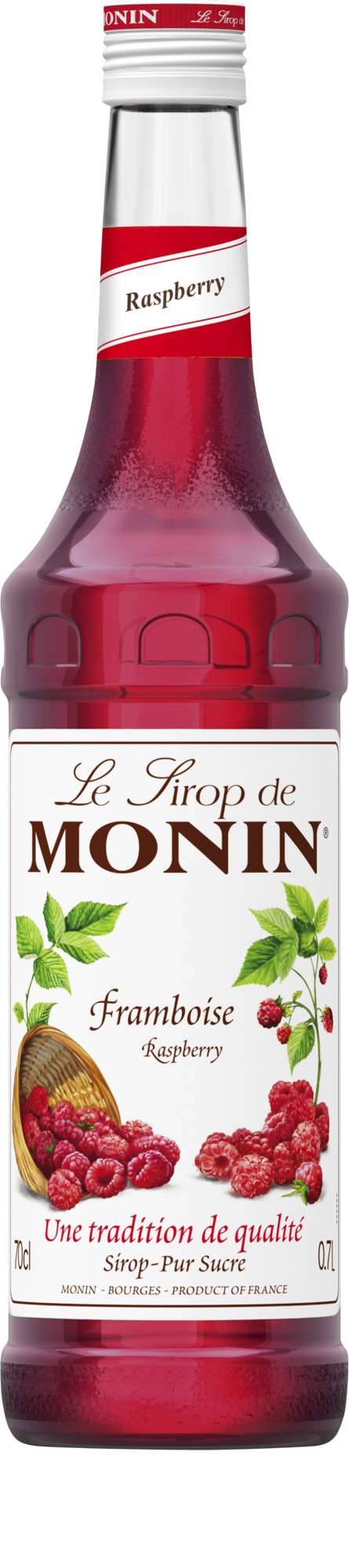 Monin raspberry syrup 70cl