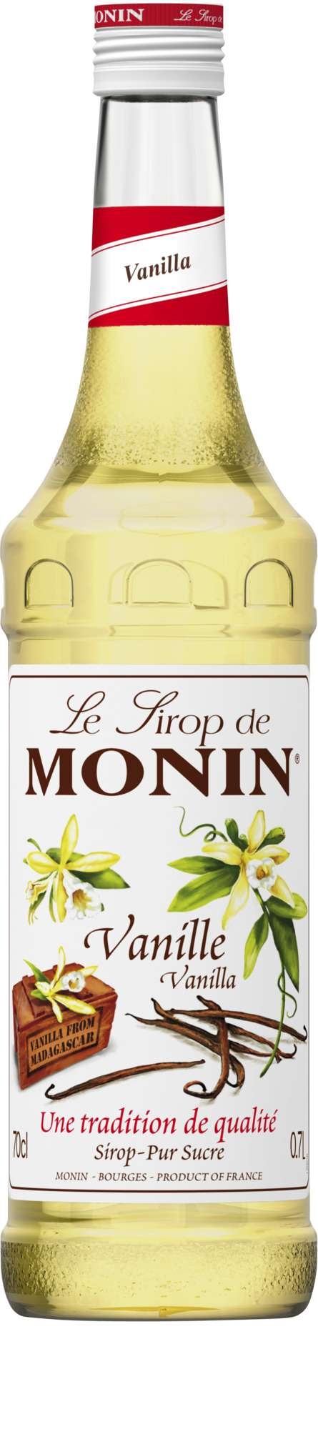 Monin vanilla syrup 70cl