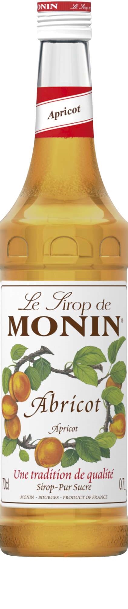 Monin apricot syrup  70cl
