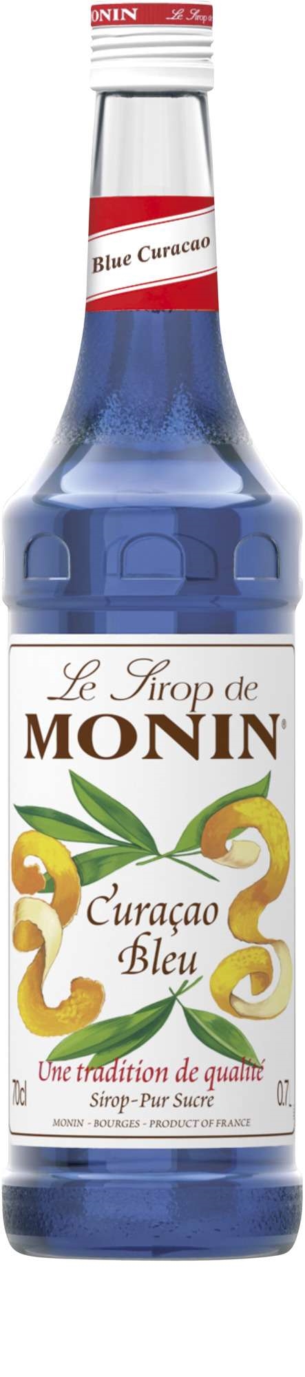 Monin blue curacao syrup 70cl