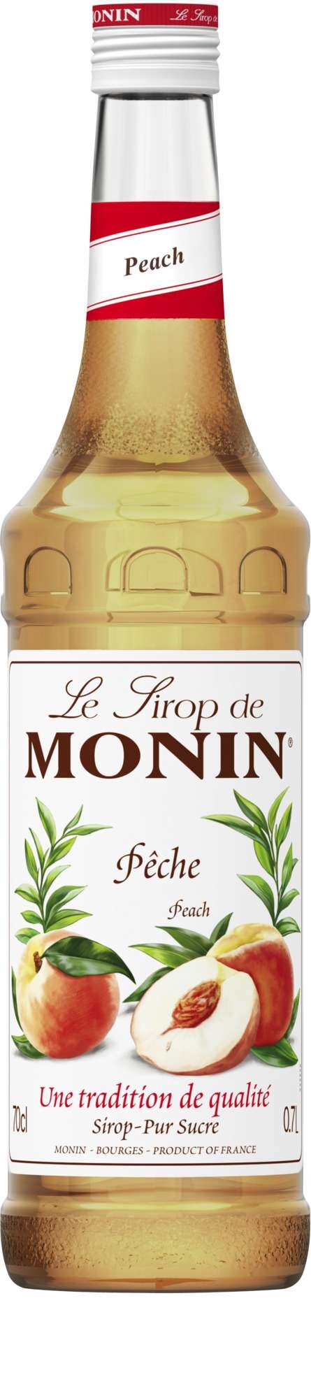 Monin peach syrup  70cl