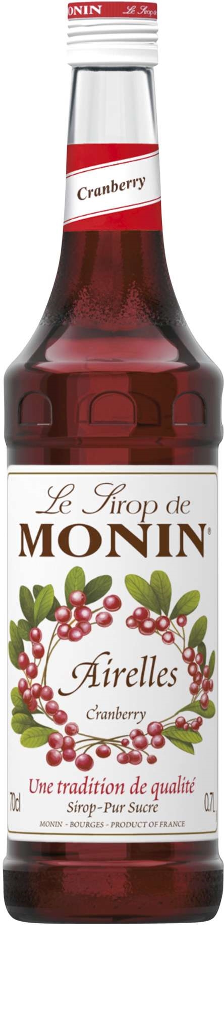 Monin cranberry syrup  70cl