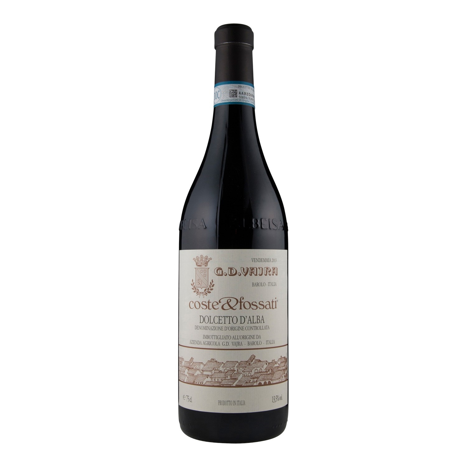 Vajra coste e fossati dolcetto d alba 13,5% 75cl