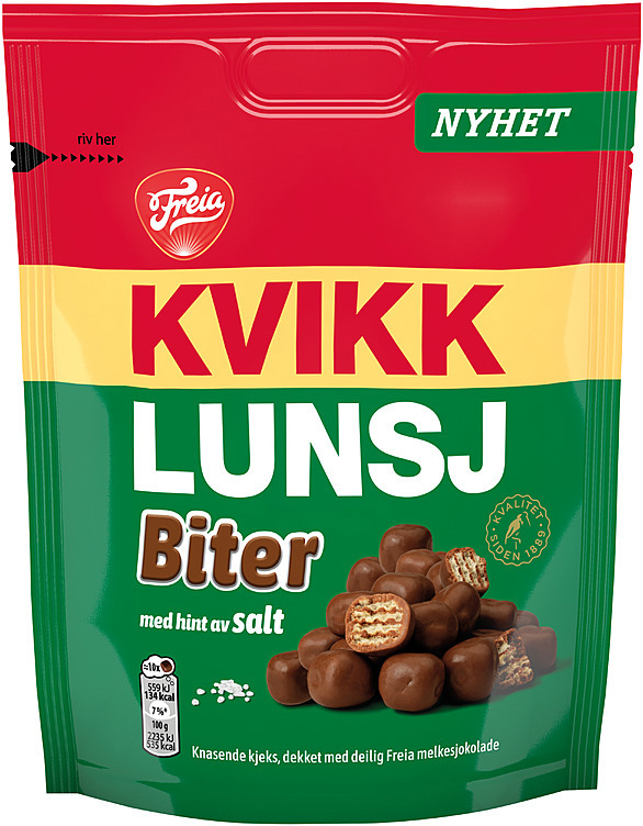 Kvikk lunsj bites  130g