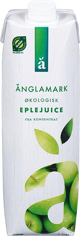 Apple juice eco änglamark 1l