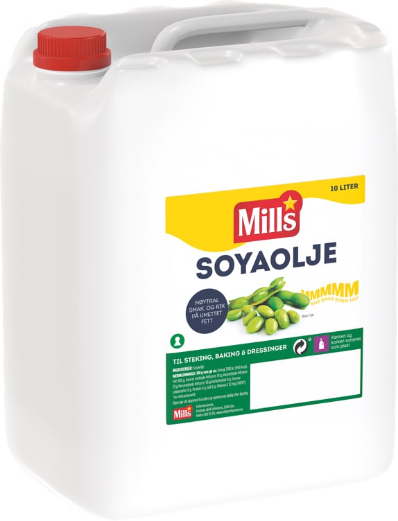 Soyaolje, kanne   10l