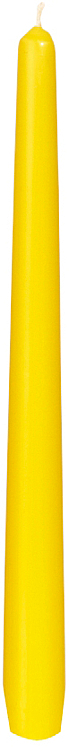 Antikklys 25cm gul   50stk