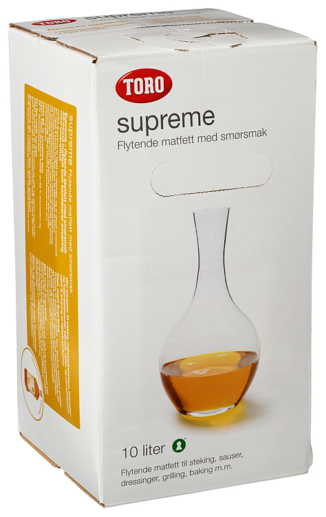 Supreme rapsolje m/smørsmak   bib  10l