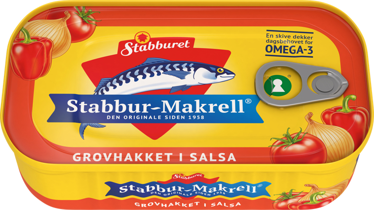 Makrell,hakk.fil.i salsa110g