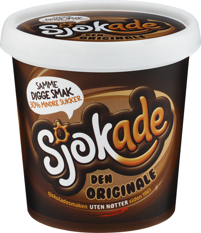 Sjokade 30% mindre sukker   450g