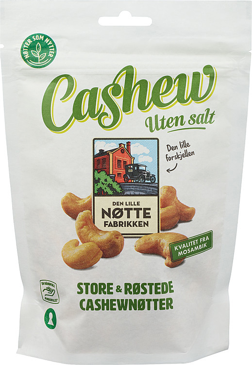 Cashew nøtter mosambik 160g