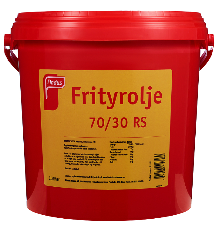 Frityrolje 70/30 raps/solsikke 9,2kg