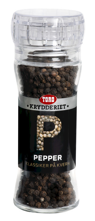 Pepper sort hel krydd.kvern 65g