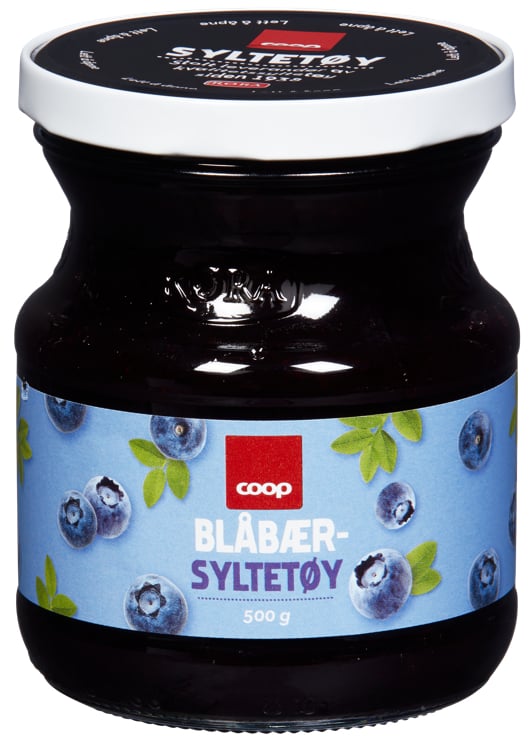 Blåbærsyltetøy 500g