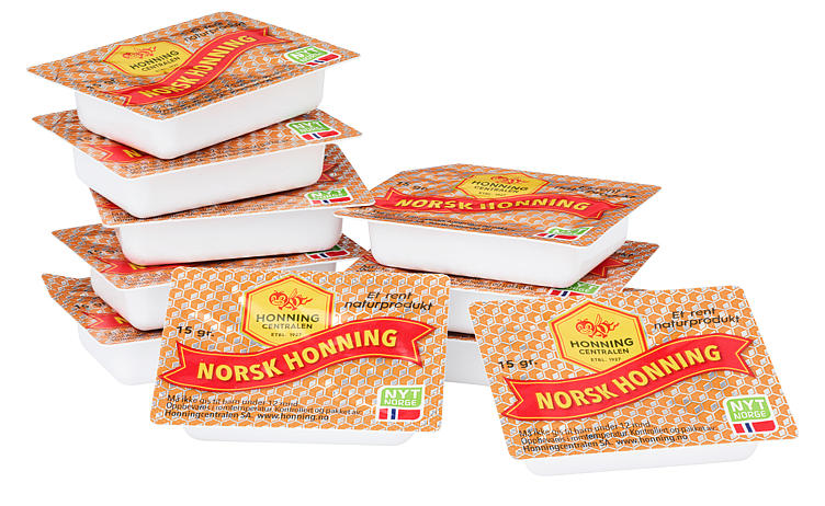Ekte honning, kuvert 80x15g