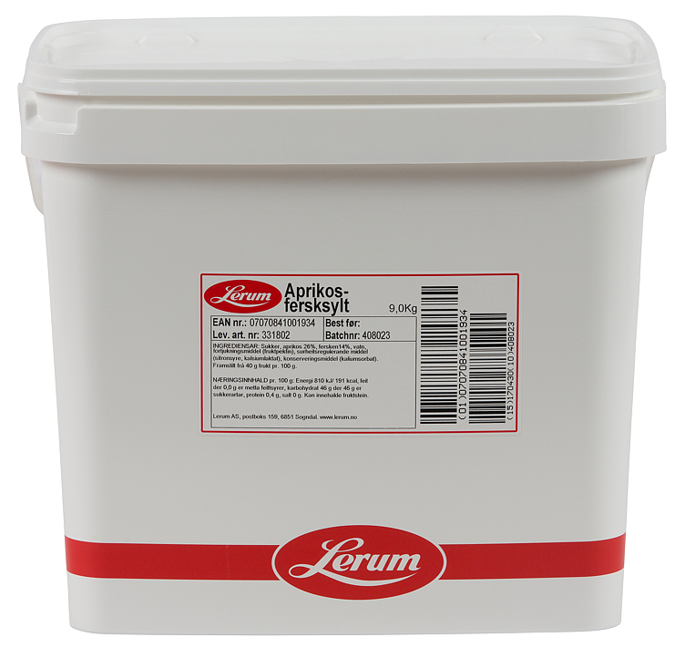 Aprikos-fersken syltetøy 9kg