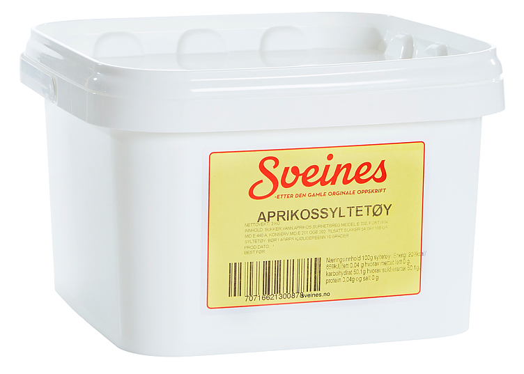 Aprikossyltetøy 3kg