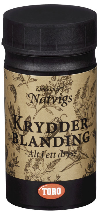 Natvigs krydder, vanlig   175g