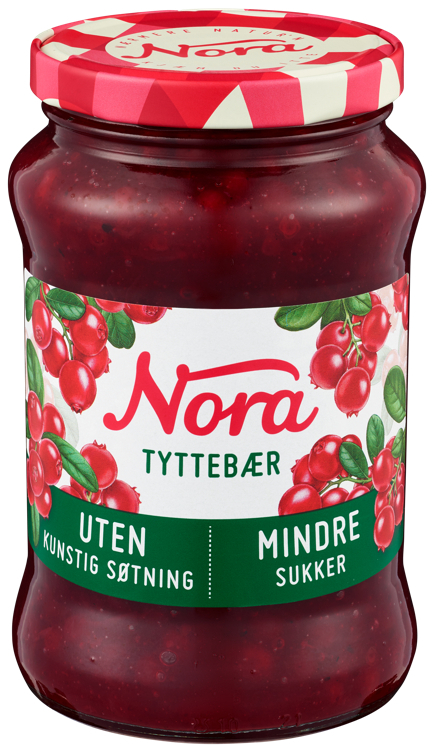 Tyttebærsyltetøy lett   535g