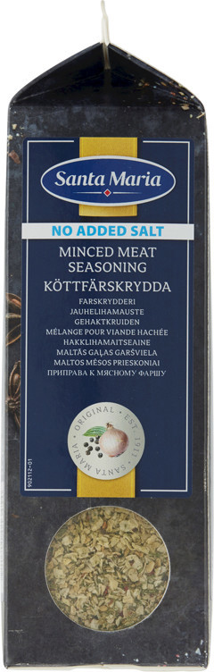 Kjøttdeigkrydder no added salt 490g