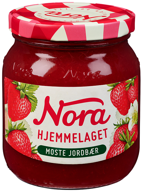 Nora mashed strawberry home made 390g