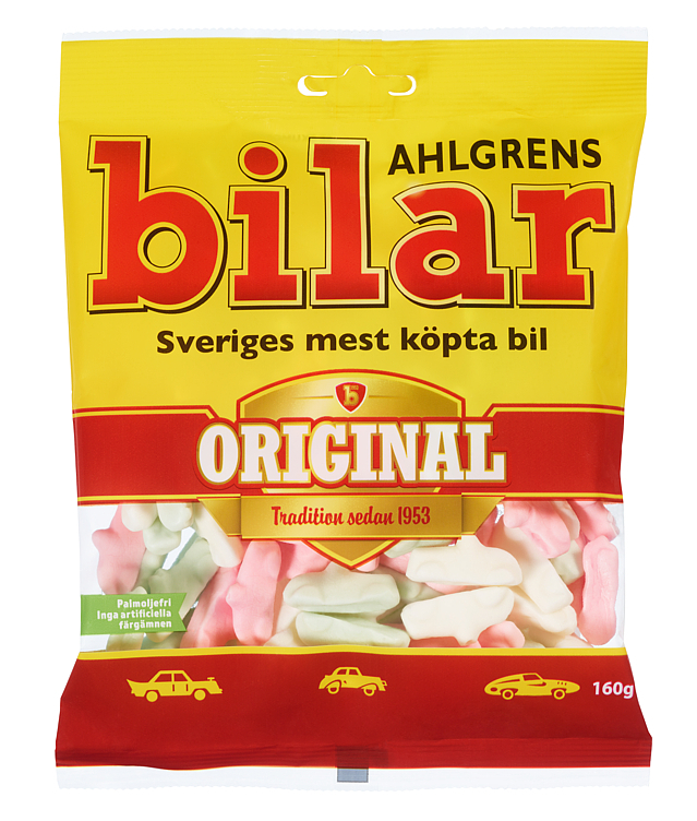 Ahlgrens biler original   160g