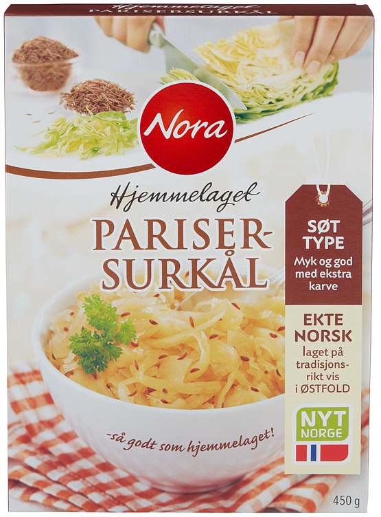 Parisersurkål hjemmelagd 450g