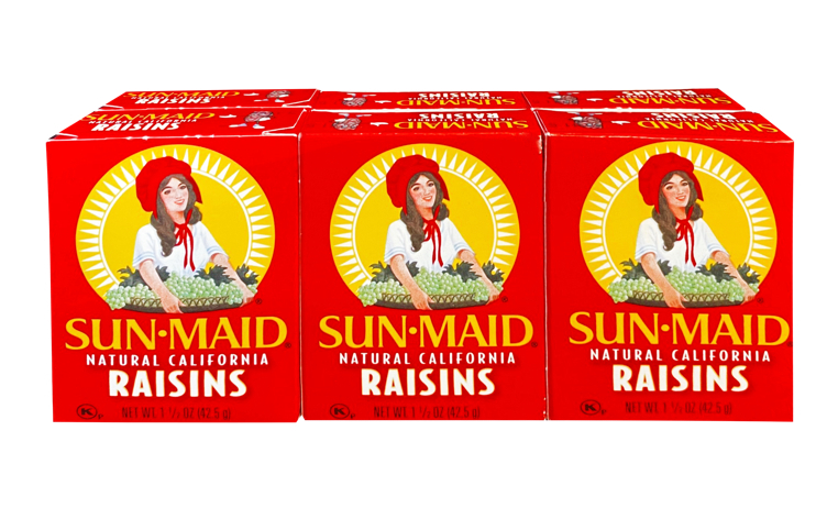 Sun-maid rosiner   6x42g